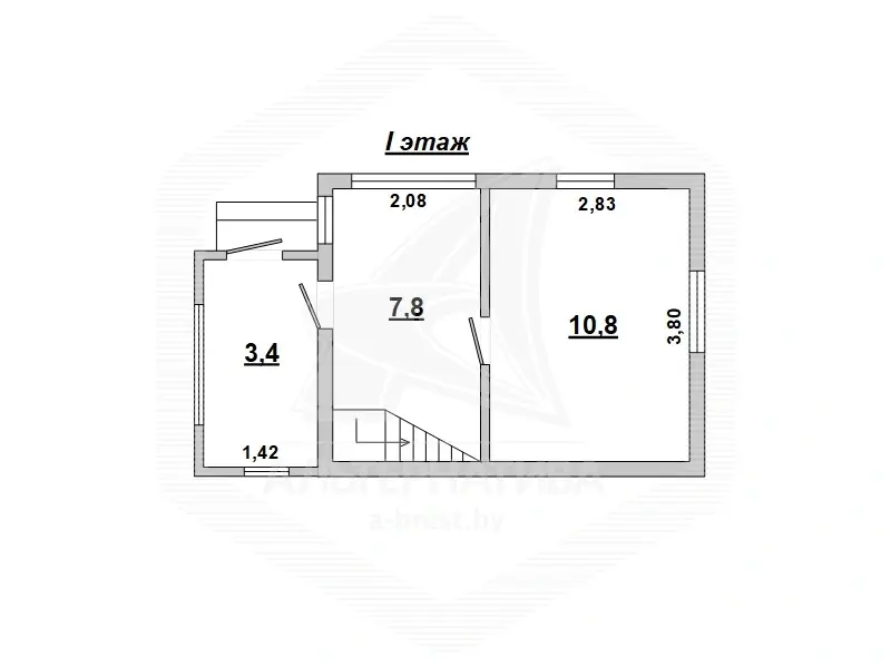 Продажа 2-этажной дачи в Балагое Брестская область, 20000USD, код 162025 - фото 23