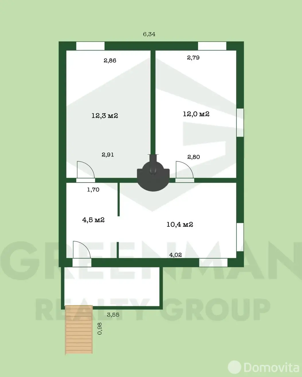 Купить 1-этажную дачу в Минская область, 33000USD, код 184705 - фото 2