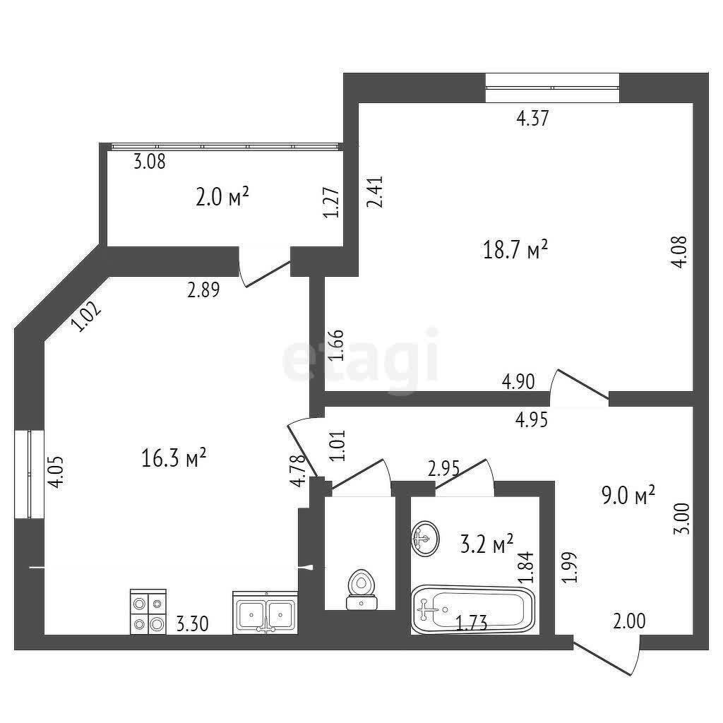 Стоимость продажи квартиры, Энергетиков, ул. Независимости, д. 23