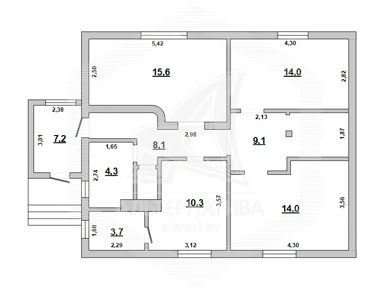 Купить 1-этажную дачу в Автомобилист-80 Брестская область, 60000USD, код 172657 - фото 25