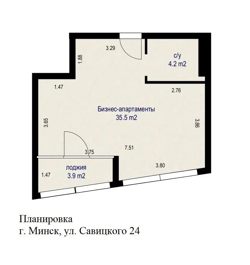 Купить офис на ул. Михаила Савицкого, д. 24 в Минске, 231000BYN, код 10534 - фото 30