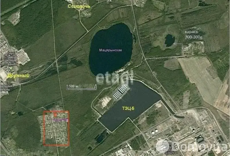 Купить земельный участок, 13.69 соток, Бархатное поле, Минская область, 12000USD, код 570167 - фото 13