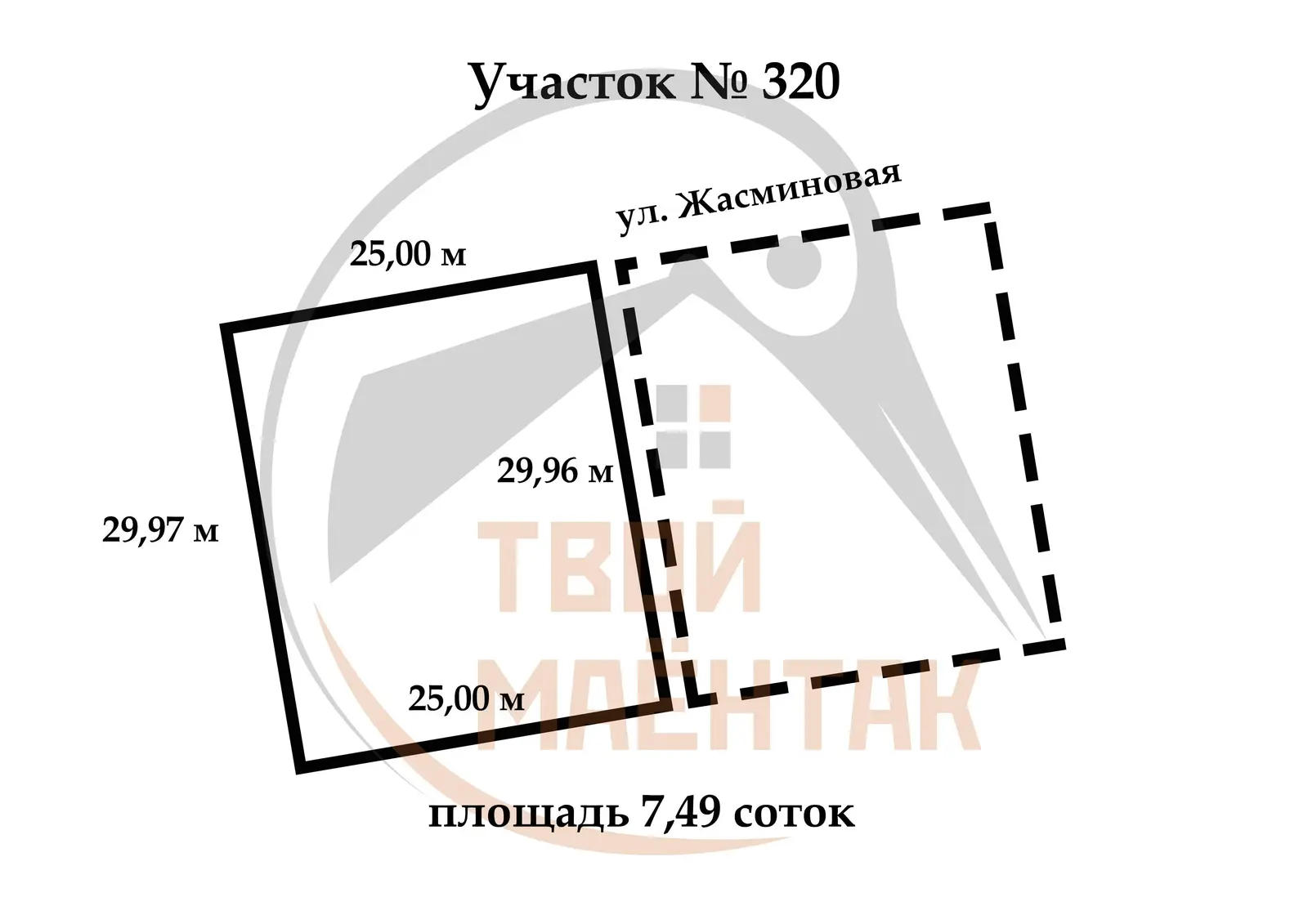 участок, Лесное, , стоимость продажи 25 276 р.