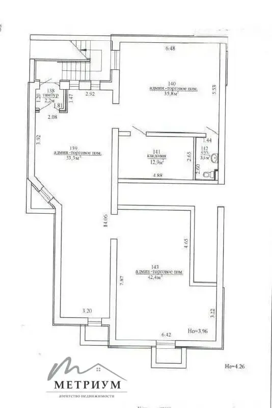 Купить офис на Игуменский тр-т, д. 26 в Минске, 187750USD, код 9583 - фото 12