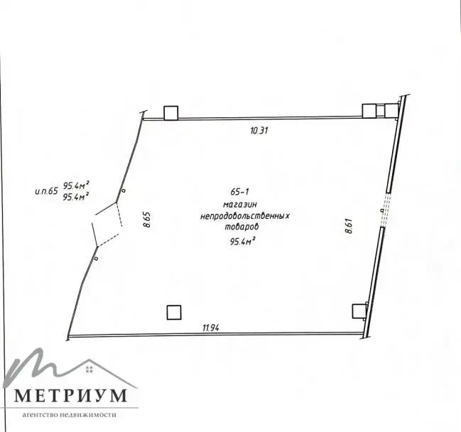 торговый объект, Минск, ул. Рудобельская, д. 3