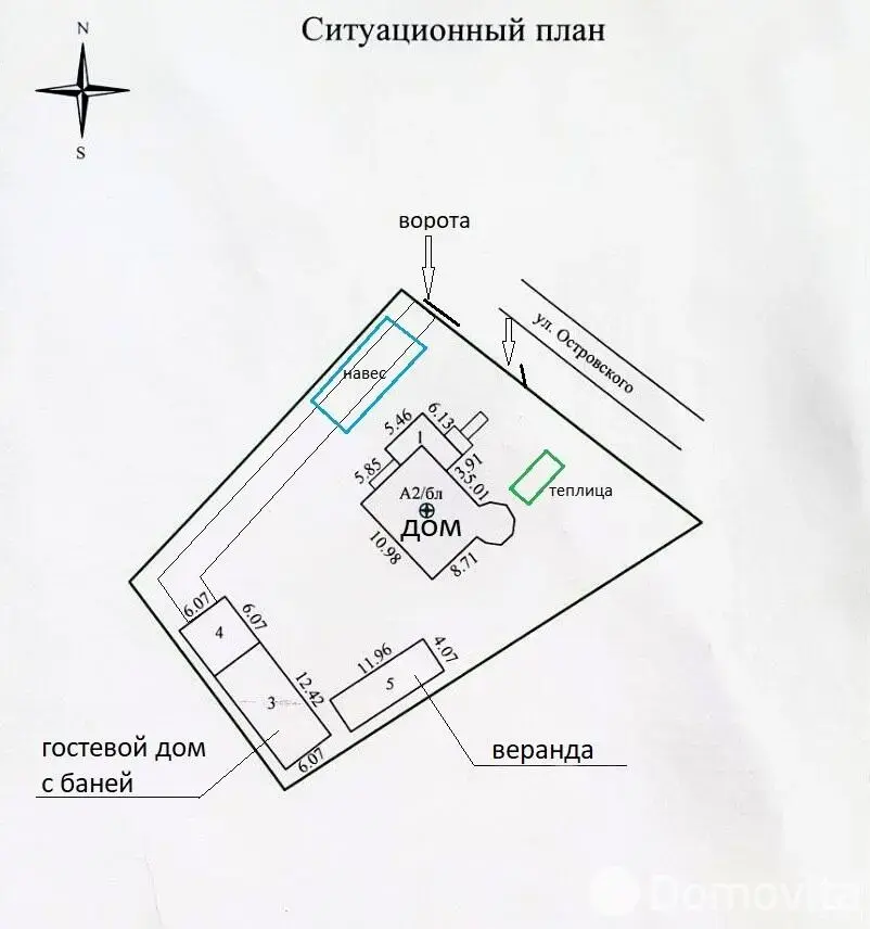 коттедж, Дзержинск, ул. Островского, д. 49/Б 