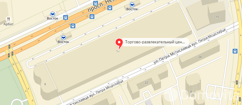 Стоимость бизнес-центры торгового центра, Минск, ул. Петра Мстиславца, д. 11