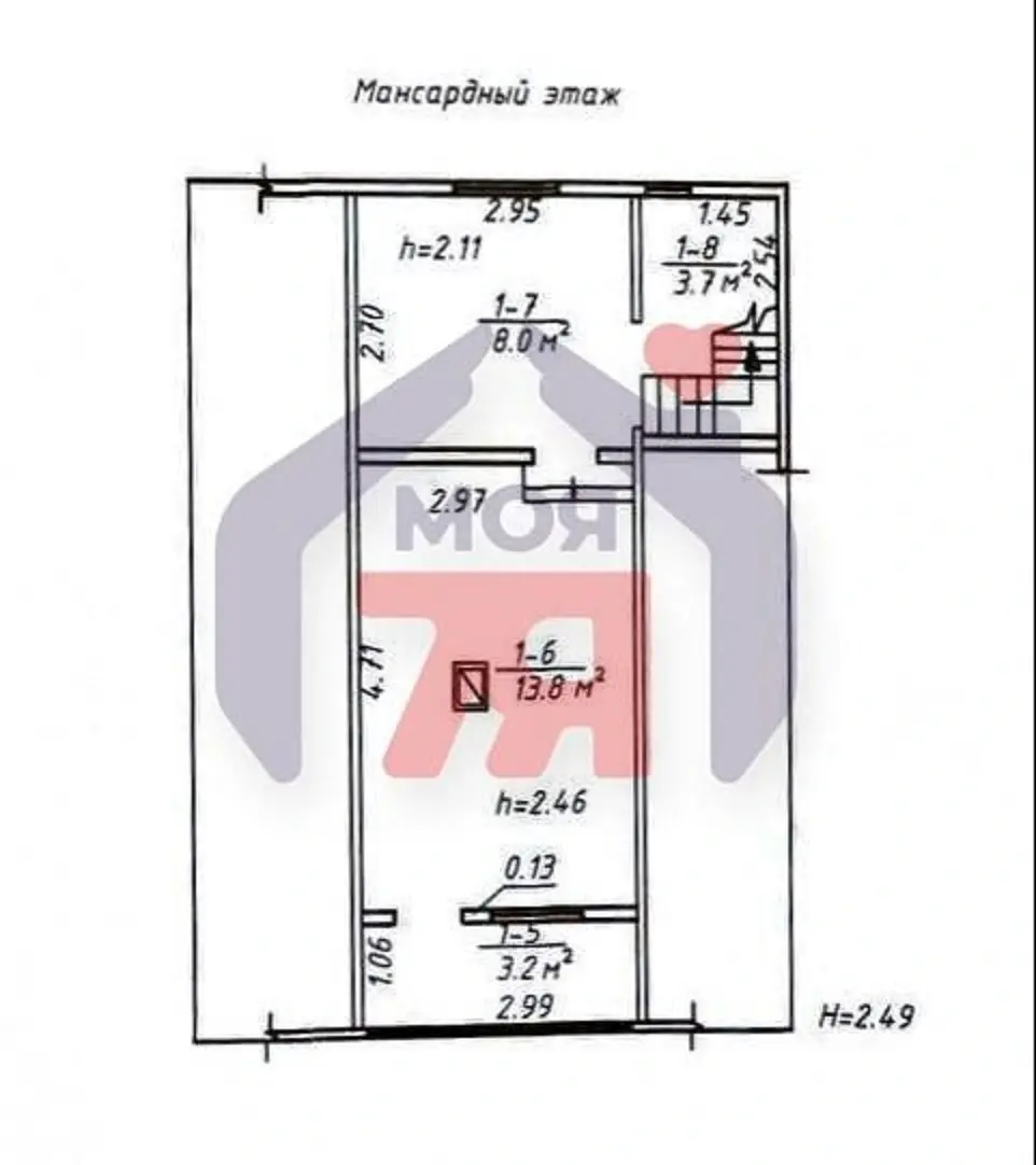 Продажа 2-этажной дачи в Импульс-86 Минская область, 19900USD, код 183169 - фото 25