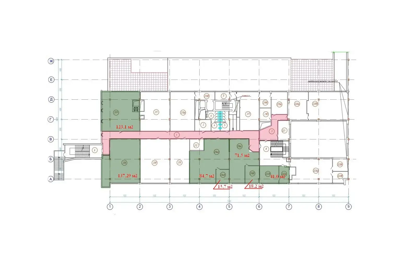 Снять офис на ул. Притыцкого, д. 62 в Минске, 1350BYN, код 16811 - фото 11