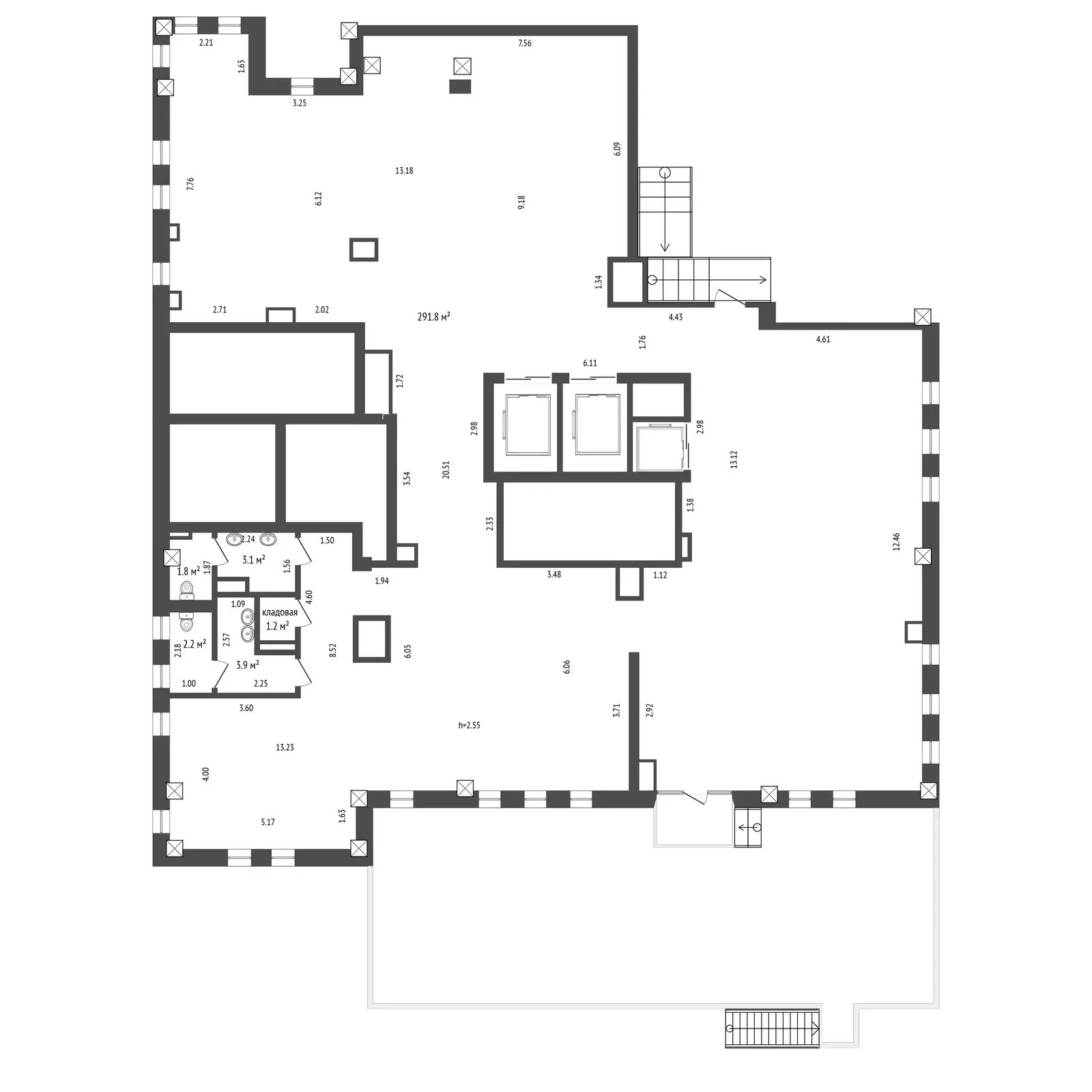 Снять офис на пр-т Рокоссовского, д. 150/Б в Минске, 1824EUR, код 14998 - фото 6