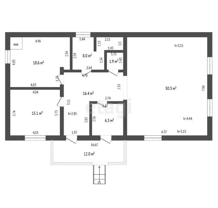 дом, Уголец, ул. Ясная, д. 19 