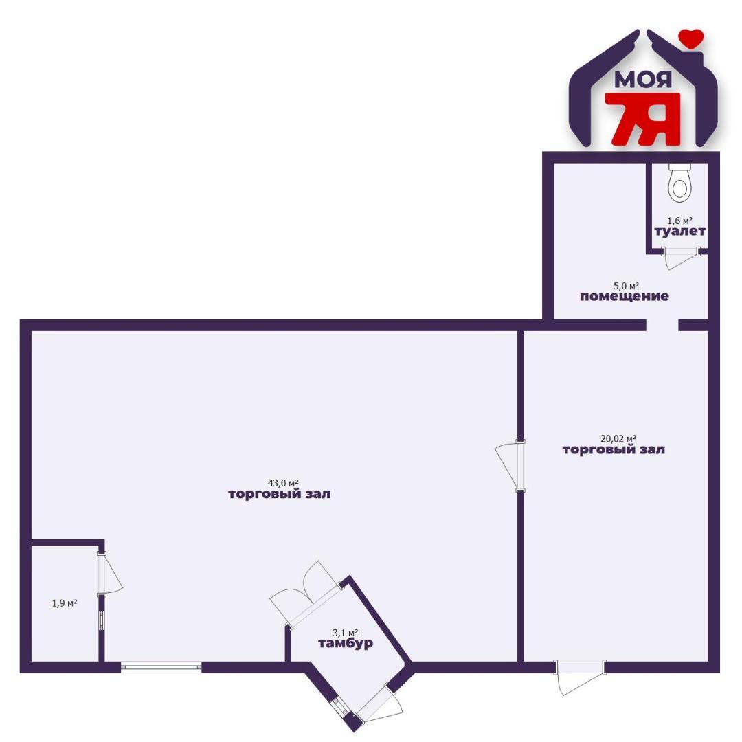 Купить торговое помещение на ул. Мельничная, д. 12Б в Слуцке, 35000USD, код 997149 - фото 18