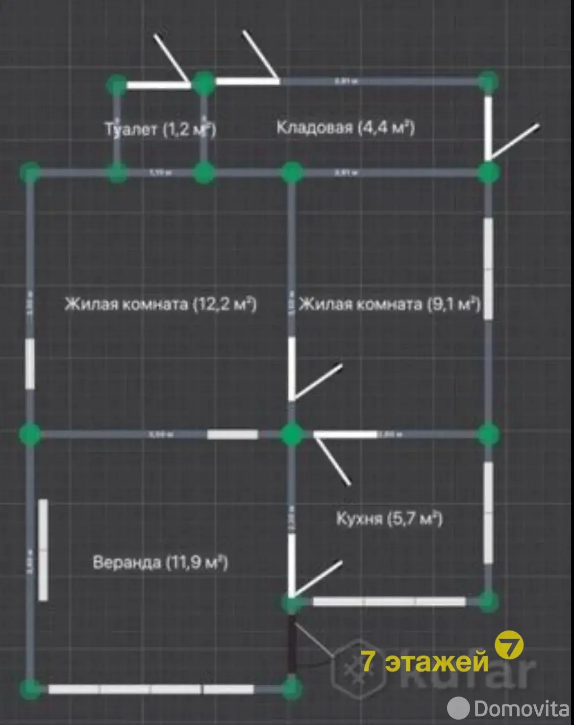Продажа 1-этажной дачи в Ромашка Соломореченская Минская область, 9950USD, код 183622 - фото 15