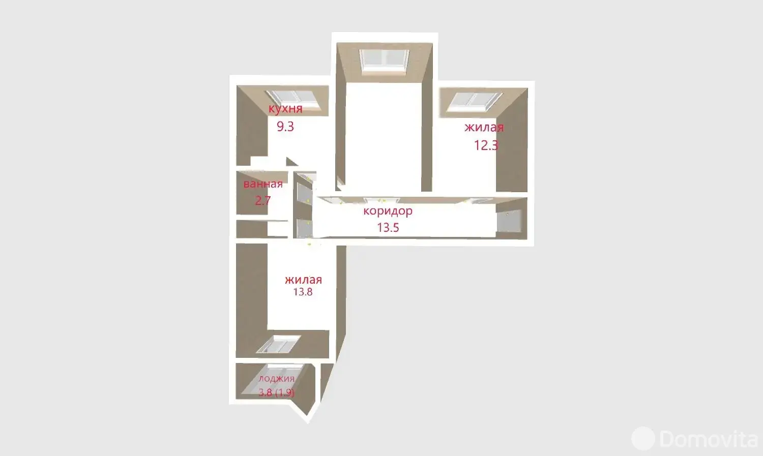 Купить комнату в Минске, ул. Ротмистрова, д. 62, цена 39500 USD, код 7093 - фото 20