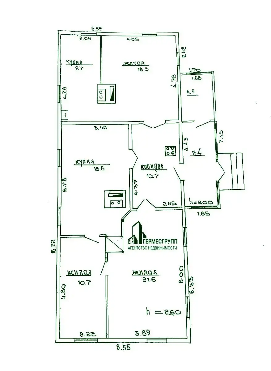 коттедж, Лида, ул. 2-я Новопрудская 