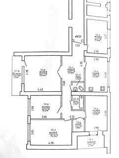 5-комнатная квартира, Гродно, ул. Максима Горького, д. 50