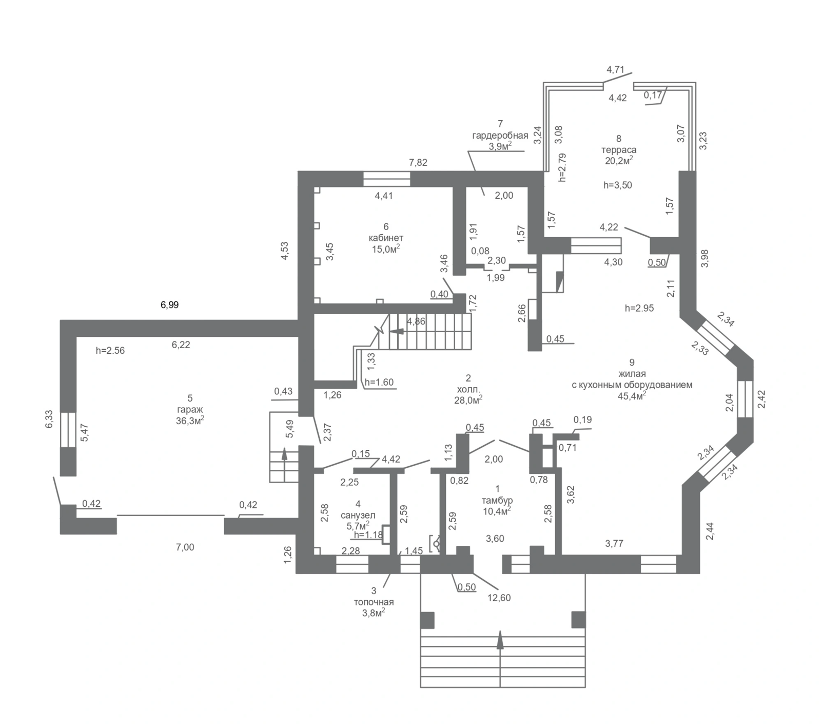 Снять 2-этажный дом в Колодищах, Минская область, пер. Богдановский, д. 6, 4000USD, код 4673 - фото 26
