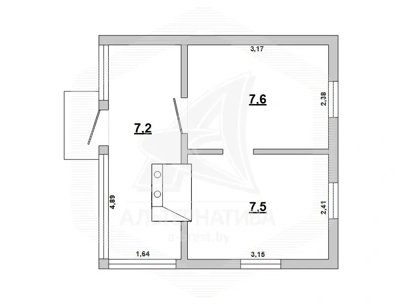 Продажа 1-этажной дачи в Машиностроитель Брестская область, 55728BYN, код 185134 - фото 19