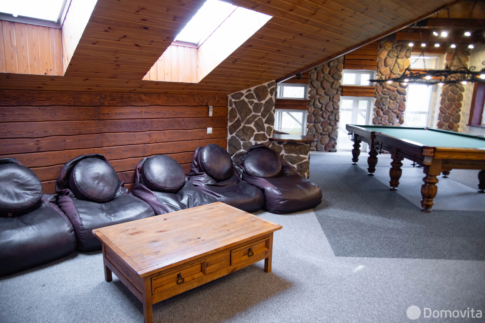 Коттедж Премиум-дом для отдыха с сауной, бассеином и бильярдом на сутки в Минске пер. Радашковский, д. 12, 700BYN, код 1356 - фото 18