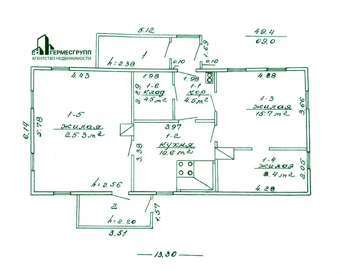 дом, Болота, ул. Советская