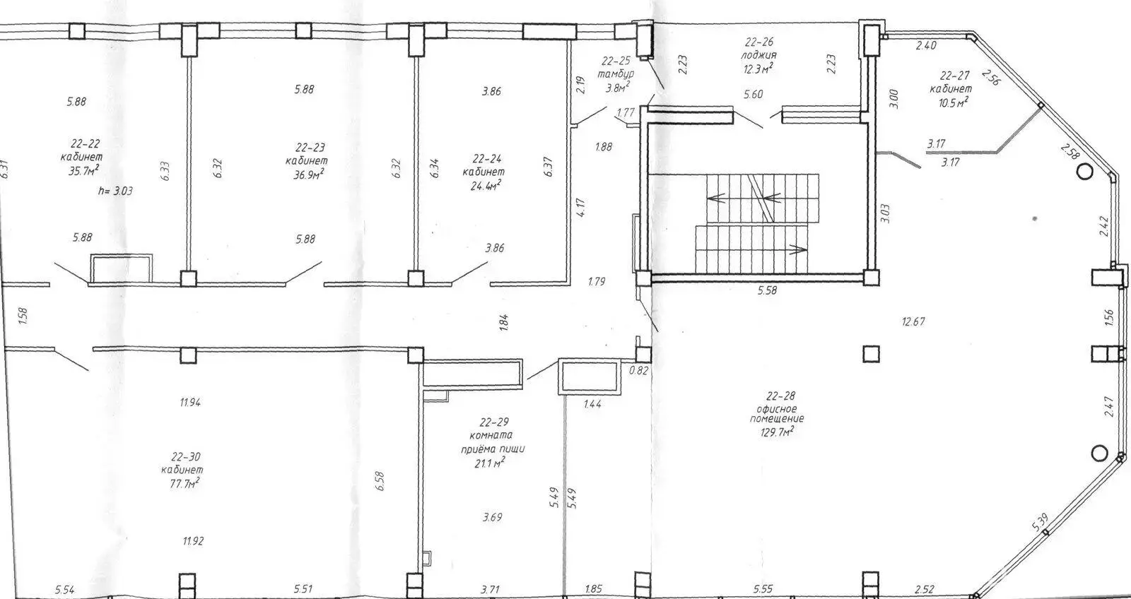 Снять офис на пер. Козлова, д. 25 в Минске, 14187EUR, код 17304 - фото 26