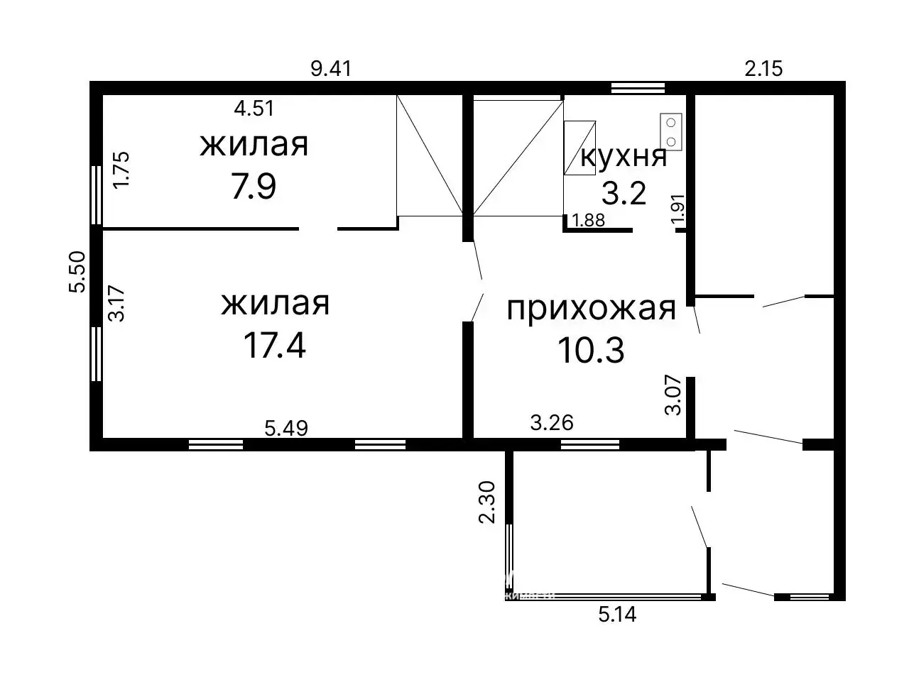 коттедж, Турец, , стоимость продажи 65 063 р.