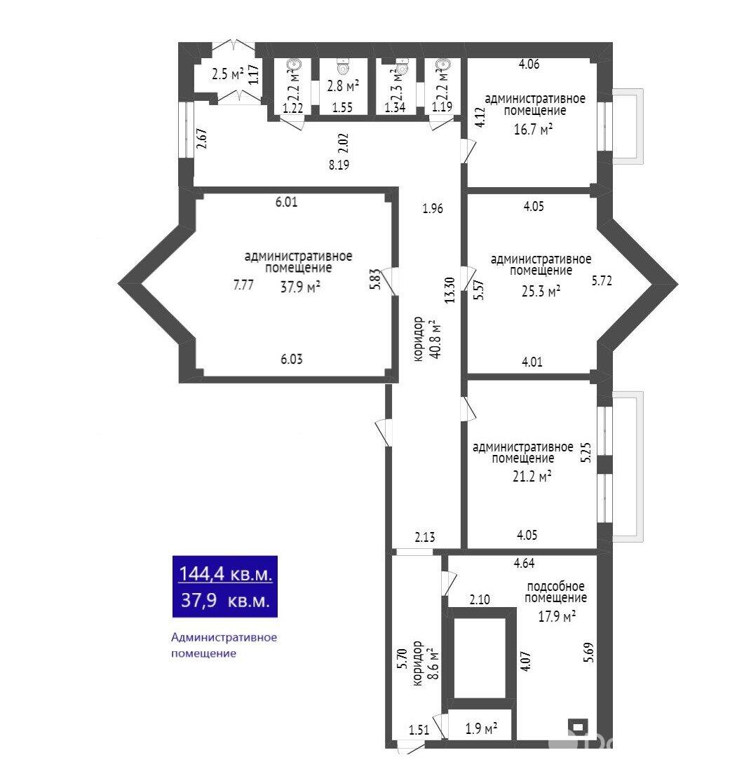 Купить офис на ул. Быховская, д. 35 в Минске, 180477USD, код 6822 - фото 14