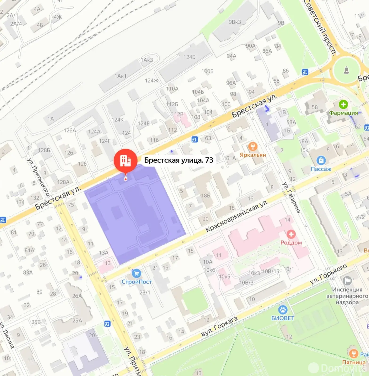 Купить складское помещение на ул. Брестская, д. 73 в Барановичах - фото 23