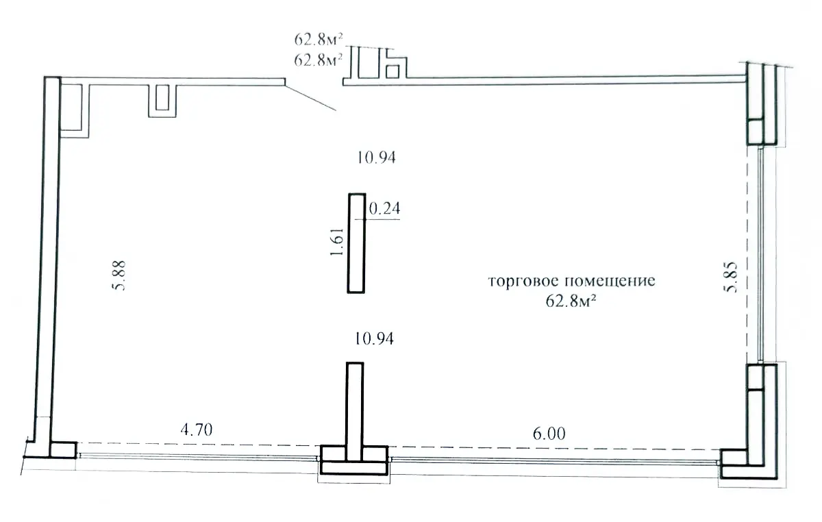 Купить торговую точку на ул. Михаила Савицкого, д. 24 в Минске, 150000USD, код 999347 - фото 22