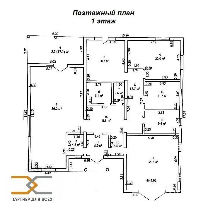 Стоимость продажи дома, Плянта-9,