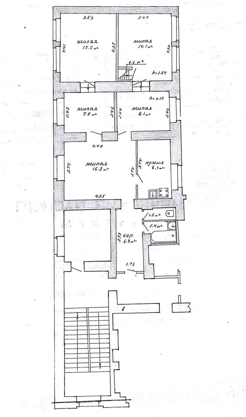 квартира, Минск, ул. Кирова, д. 11 