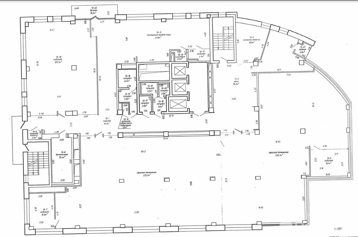 Снять офис на ул. Клары Цеткин, д. 51А в Минске, 11031EUR, код 12526 - фото 2