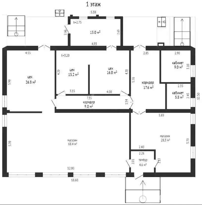 Купить офис на ул. Масюковщина, д. 25/А в Минске, 252000USD, код 8821 - фото 17