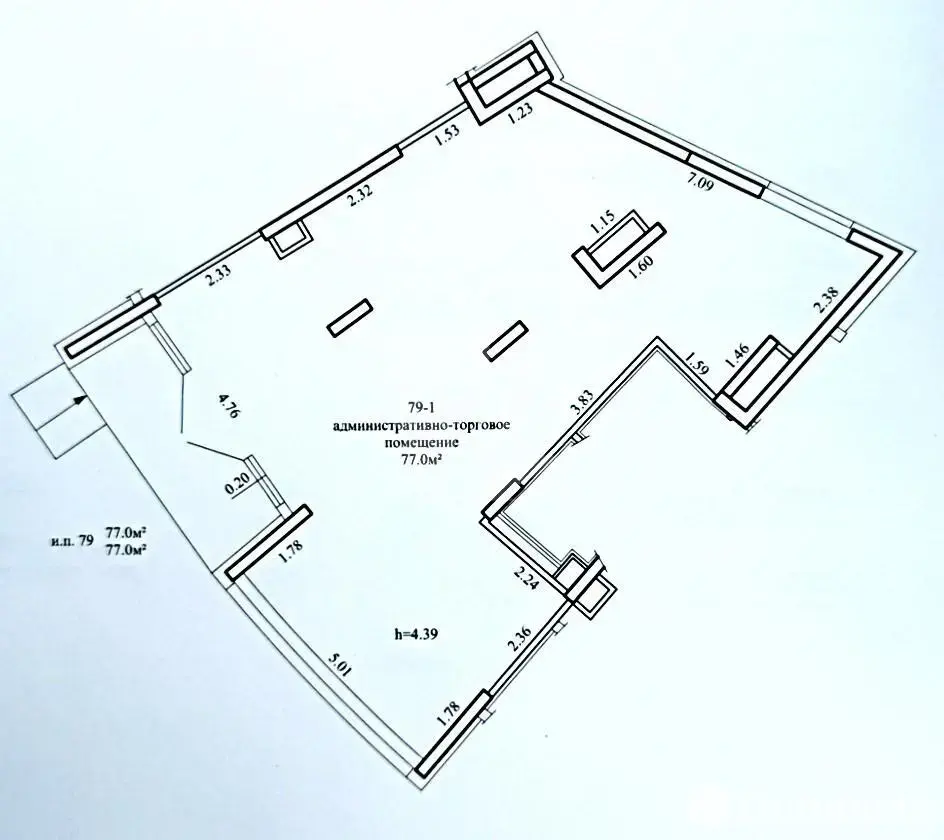 Снять торговую точку на ул. Леонида Левина, д. 3 в Минске, 3003BYN, код 968802 - фото 2