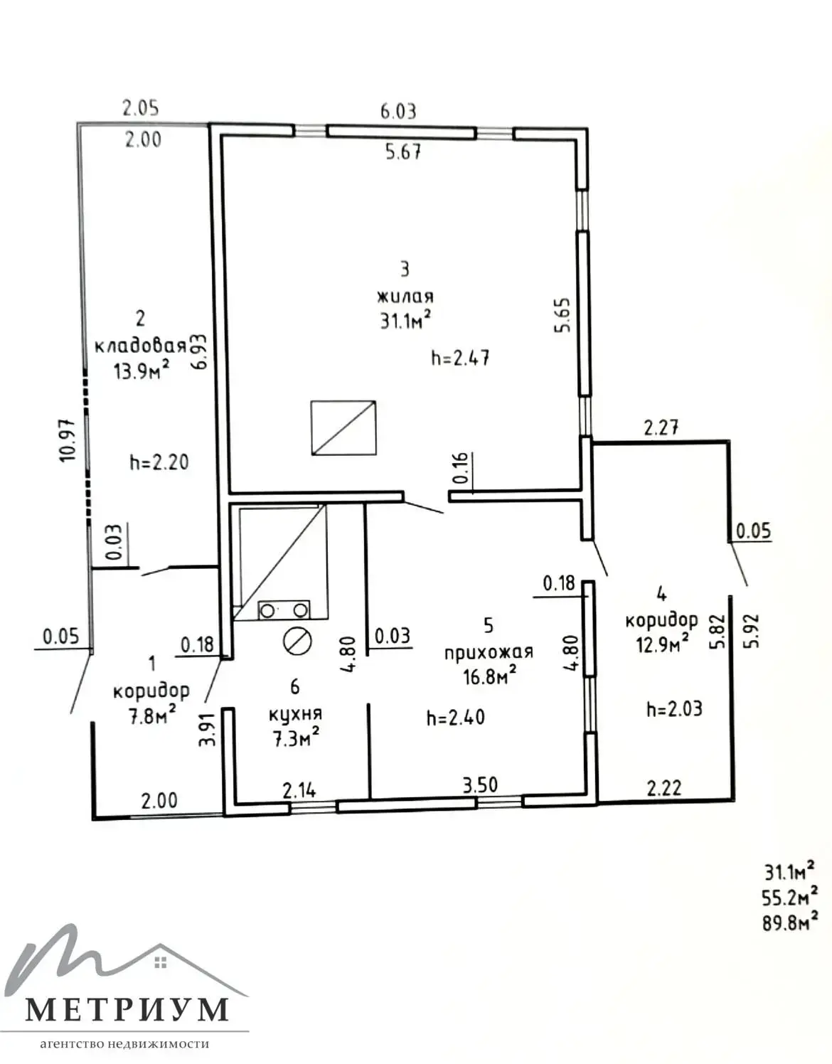 Стоимость продажи дома, Ковалевщина, ул. Набережная