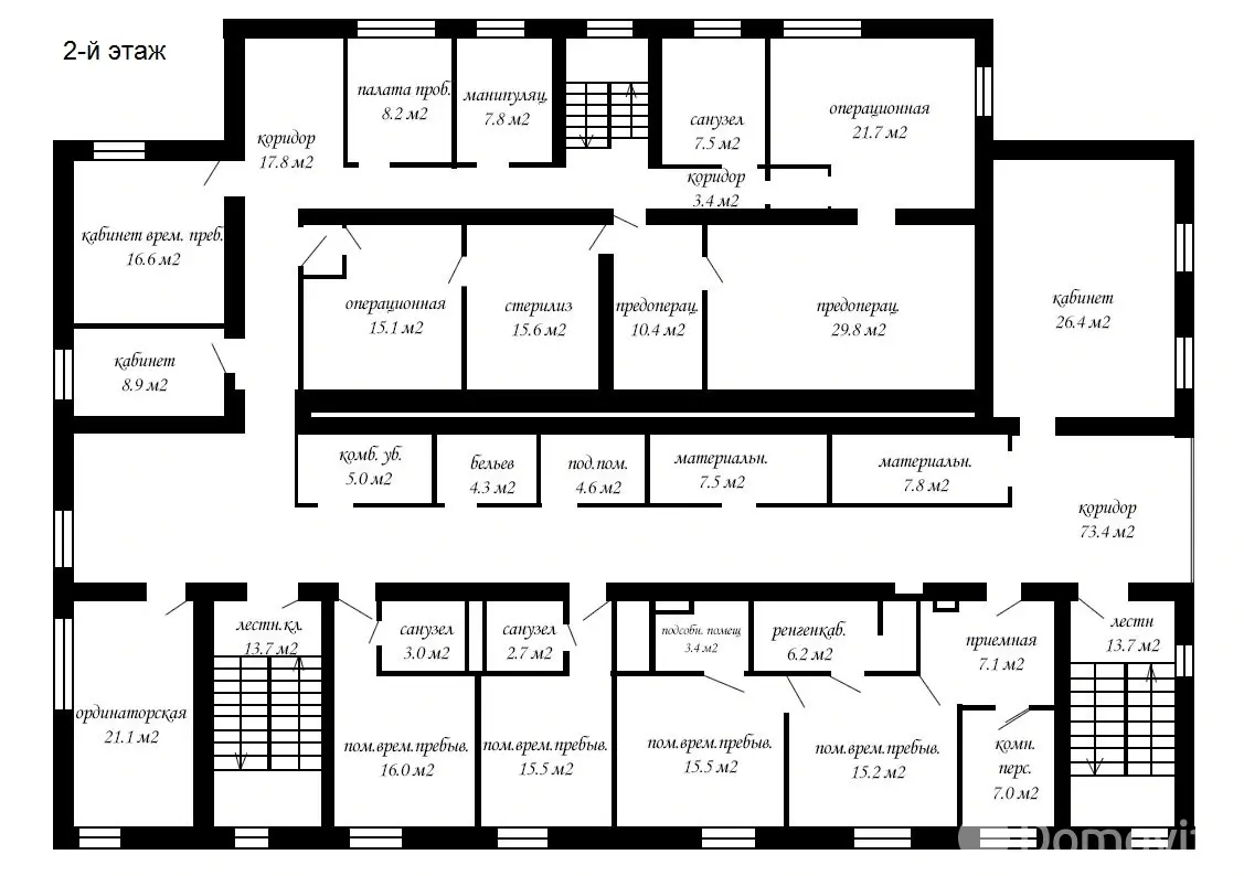 Снять офис на ул. Пионерская, д. 45 в Минске, 72151BYN, код 15739 - фото 33