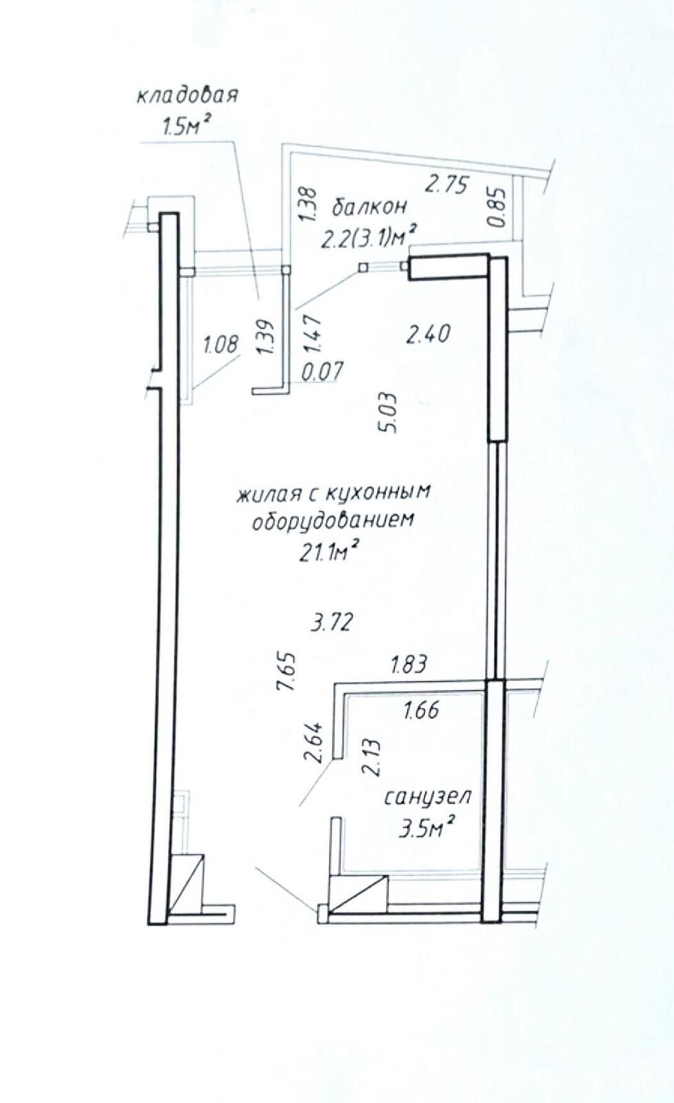 квартира, Минск, ул. Лейтенанта Кижеватова, д. 3/Д 