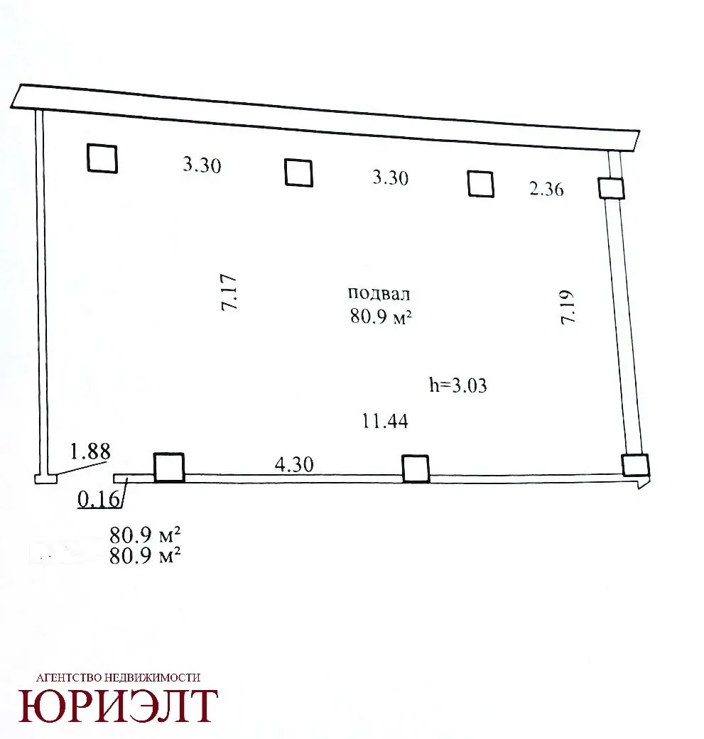 Купить офис на пр-т Строителей, д. 5/2 в Витебске, 30000BYN, код 10337 - фото 9