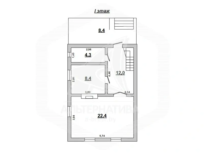 Купить 2-этажную дачу в Буревестник-86 Брестская область, 70000USD, код 184710 - фото 34