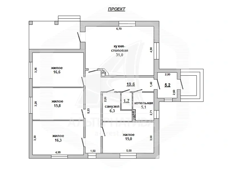 дом, Рогозно, 