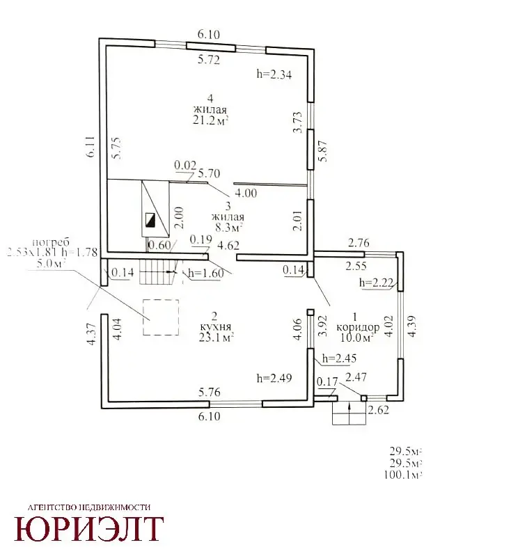 Цена продажи коттеджа, Малиновка, ул. Центральная