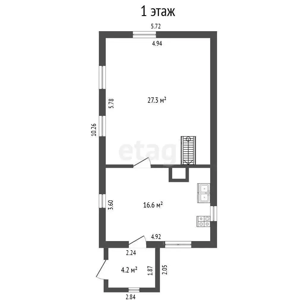 коттедж, Большое Стиклево, ул. Зеленая, д. 16