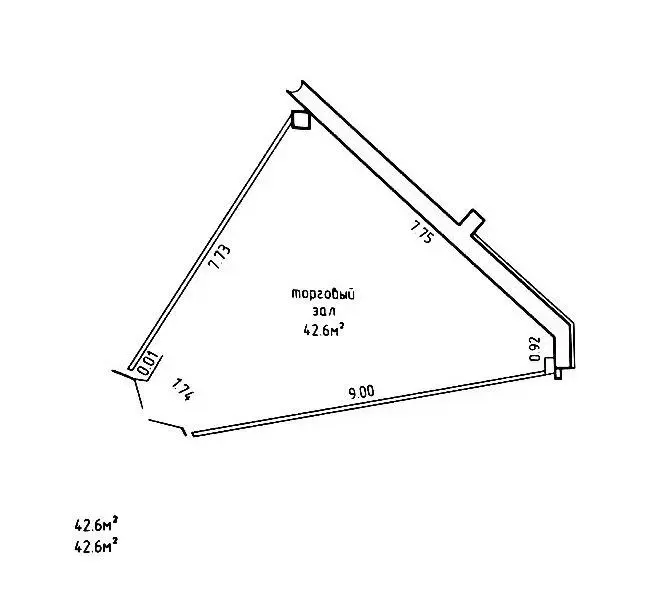 торговый объект, Смолевичи, ул. Александра Лявданского, д. 1, стоимость аренды 1 445 р./мес.