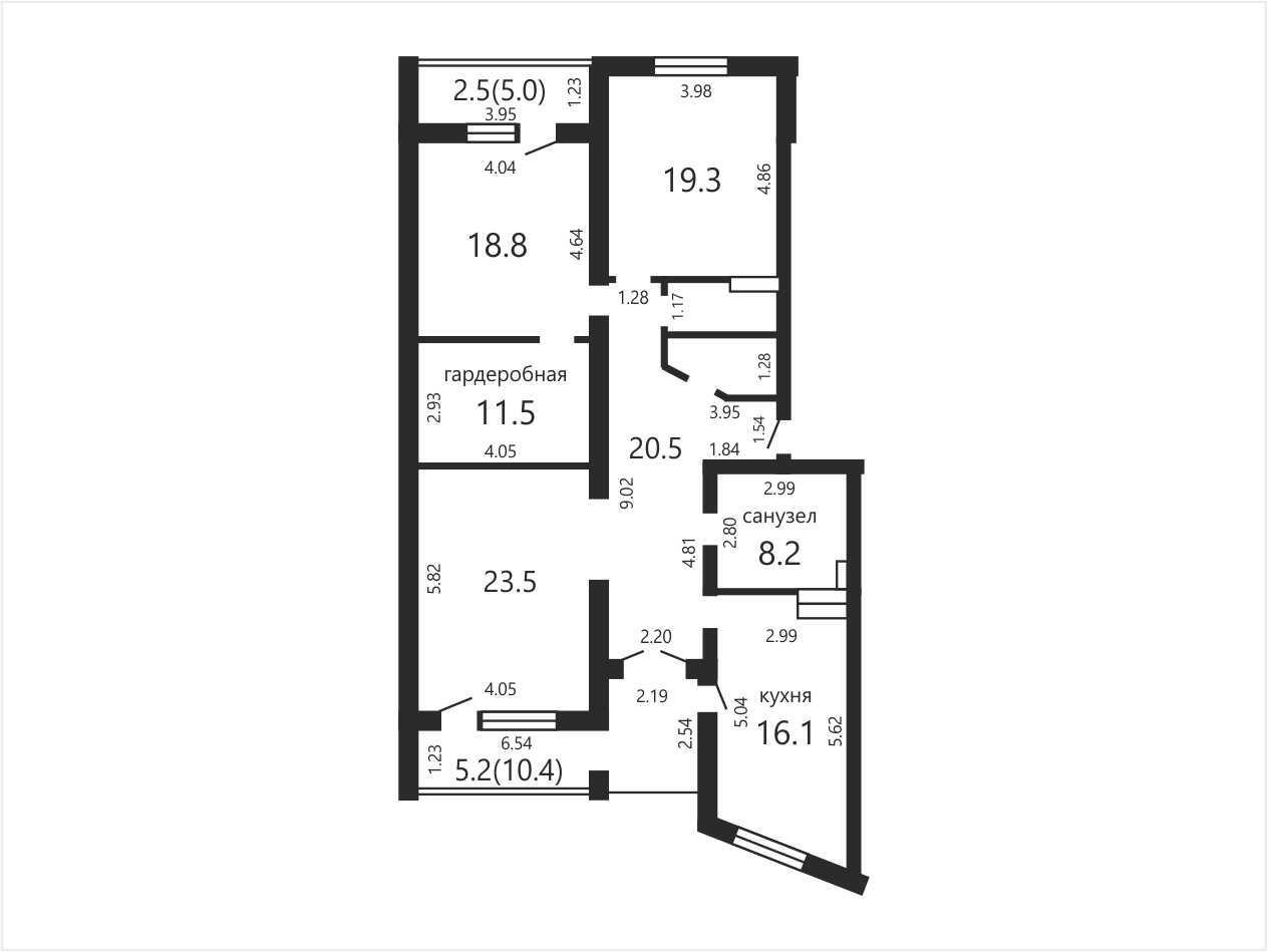 квартира, Минск, ул. Тепличная, д. 1, стоимость продажи 825 007 р.