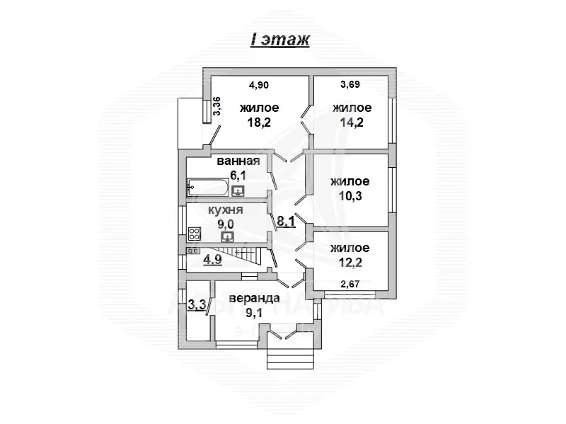 коттедж, Брест, , стоимость продажи 367 156 р.