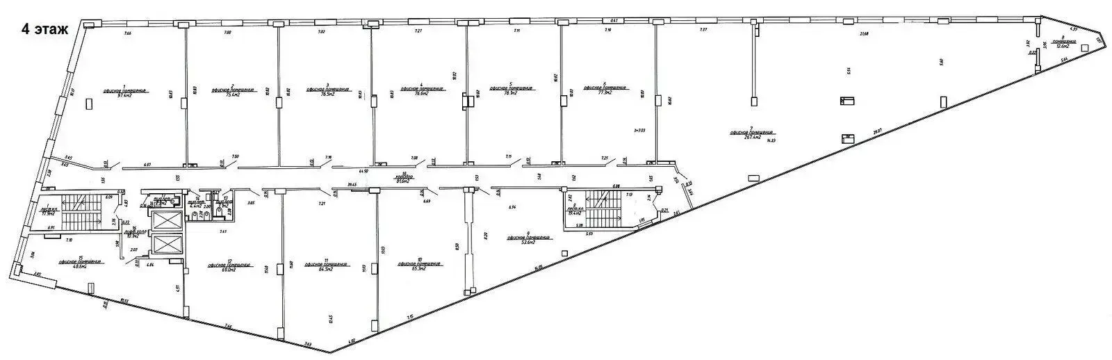 Аренда офиса на ул. Тиражная, д. 150 в Минске, 68046EUR, код 13994 - фото 44