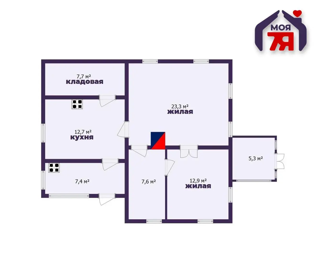 дом, Латыголь, ул. Новая - лучшее предложение