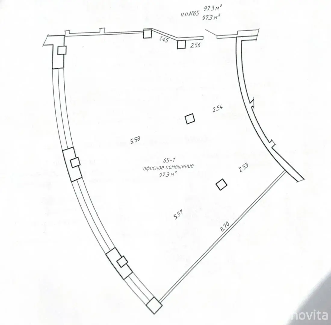 Аренда офиса на ул. Карла Либкнехта, д. 66 в Минске, 2335BYN, код 15420 - фото 2