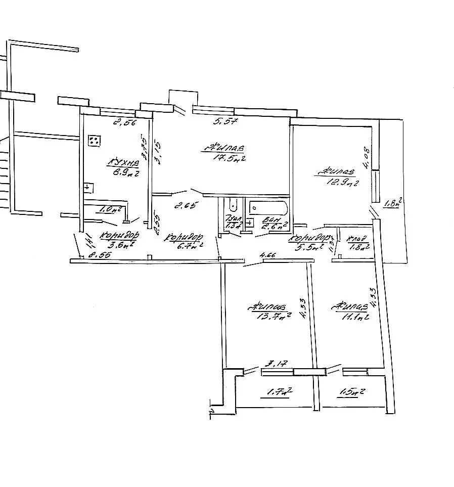 Купить комнату в Гродно, ул. Пестрака, д. 34, цена 45000 USD, код 7665 - фото 11