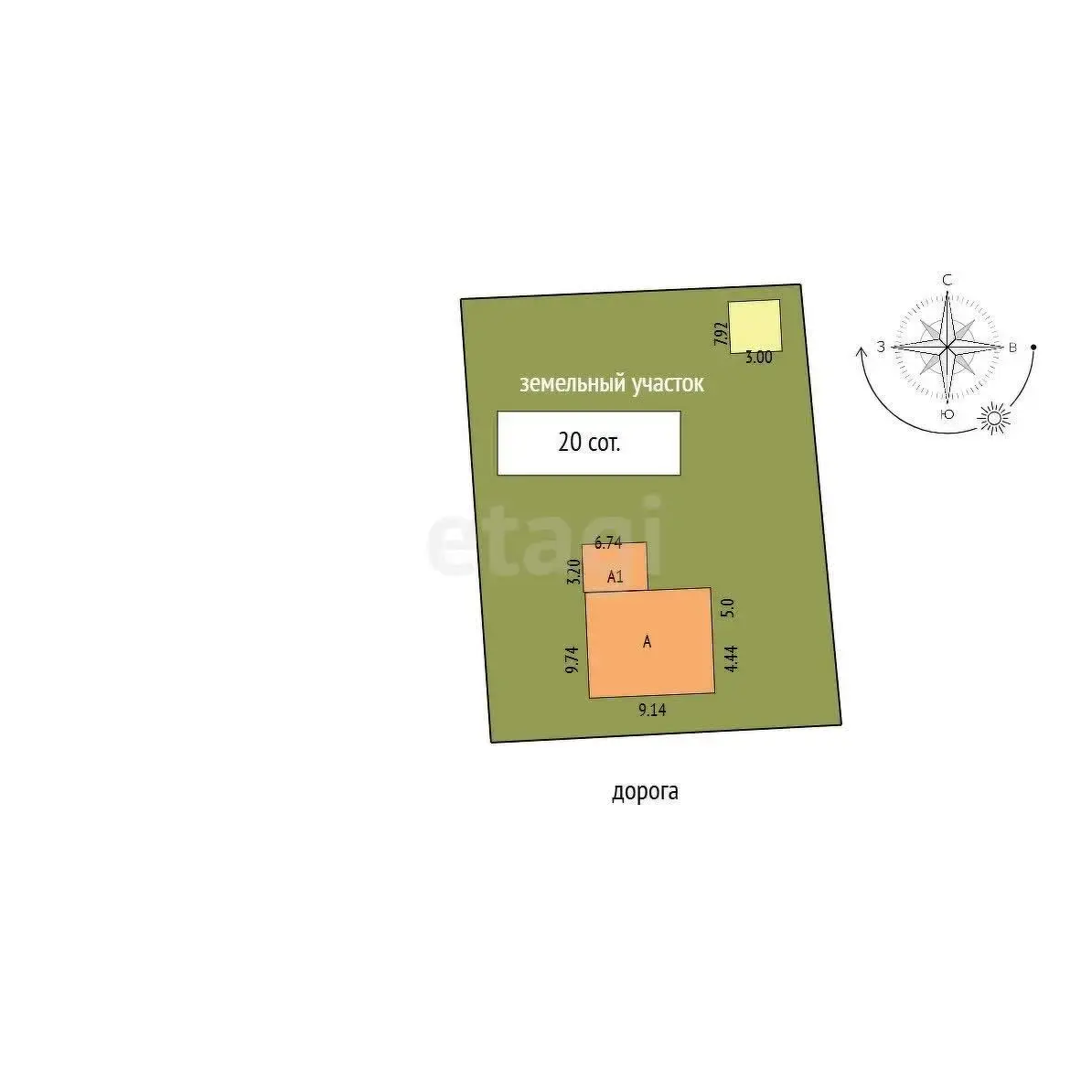 Купить 2-этажную дачу в Автосервис Минская область, 39970USD, код 184348 - фото 17